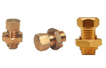 brass split bolts