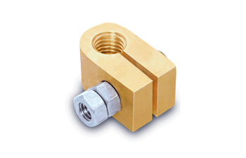 brass split connected clamp